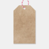 Eet Drink en wees vrolijk. Cadeaulabel (Achterkant)