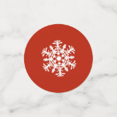 Eet, drink en wees vrolijk confetti (Kleine voorkant)