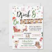 Eet, drink en wees vrolijk  kaart (Voorkant)