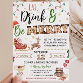 Eet, drink en wees vrolijk  kaart