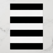 Eet Drink en wees vrolijk kerstfeest Folie Uitnodiging (Achterkant)