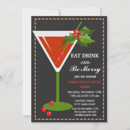 Eet Drink en wees vrolijk kerstfeest Kaart