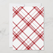 Eet, Drink en wees vrolijk kerstfeest Potluck Kaart (Achterkant)