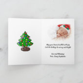 Eet, Drink en Wees Vrolijk, Kerstvakantie, ZSSPG Feestdagen Kaart (Binnen)