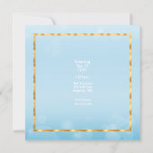 Eet DRINK en wees vrolijk met kerst Kaart (Achterkant)