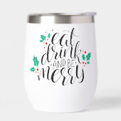 Eet Drink en wees vrolijk ontwerp (Links)