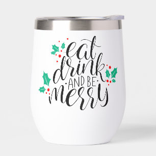 Eet Drink en wees vrolijk ontwerp