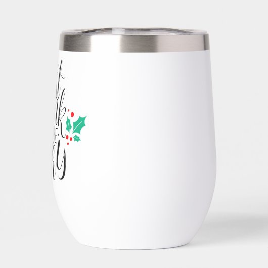 Eet Drink en wees vrolijk ontwerp (Achterkant)