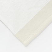 Eet Drink en wees vrolijk ontwerp Fleece Deken (Hoek)