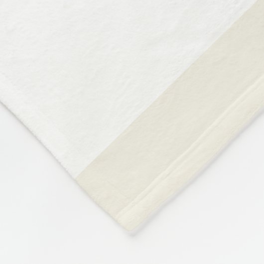 Eet Drink en wees vrolijk ontwerp Fleece Deken (Hoek)