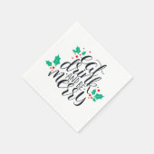 Eet Drink en wees vrolijk ontwerp Servet (Hoek)