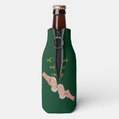 Eet, Drink en wees Vrolijk, Vrolijk, Kerstmis, Ret Flesjeskoeler (Fles Achterkant)