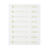 Eet, Drink en word getrouwd Goud (Vel)