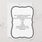 Eet, Drink en worden gehuwd Sla de datum op Save The Date (Achterkant)