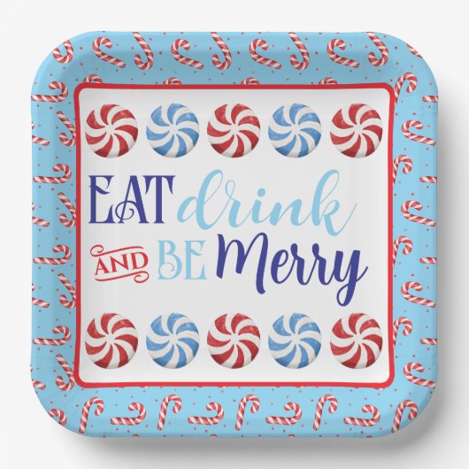 Eet Drink en zijn Bord Merry Paper (Voorkant)