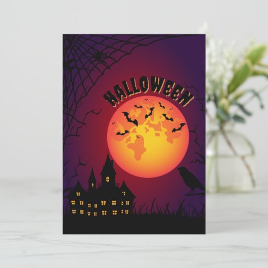 Eet, Drink en zijn eng Kaart (Staand voorkant)