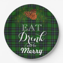 Eet Drink en zijn Merry-green buffalo plaid