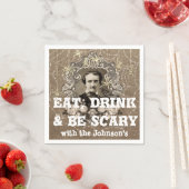 Eet Drink Enge Spin Halloween Kraft Web Horror Servet (Insitu)
