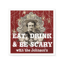 Eet Drink Enge Spin Halloween Kraft Web Rood