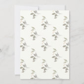 Eet Drink Geef Bedankt Thanksgiving Diner Kaart (Achterkant)