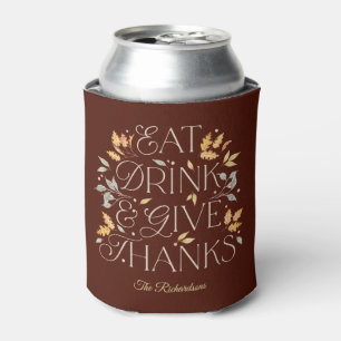Eet Drink Geef Bedankt Thanksgiving Koelbox Blikjeskoeler