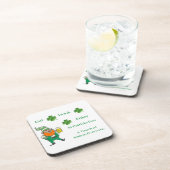 Eet, Drink, Geniet van de sint-jansbrood op een da Bier Onderzetter (Rechterzijde)