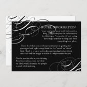 Eet, Drink Haal gehuwde kalligrafieschrift in werk Informatiekaartje (Voorkant / Achterkant)