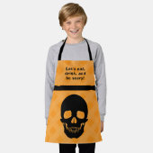 Eet, drink Halloween Schort (Gedragen)