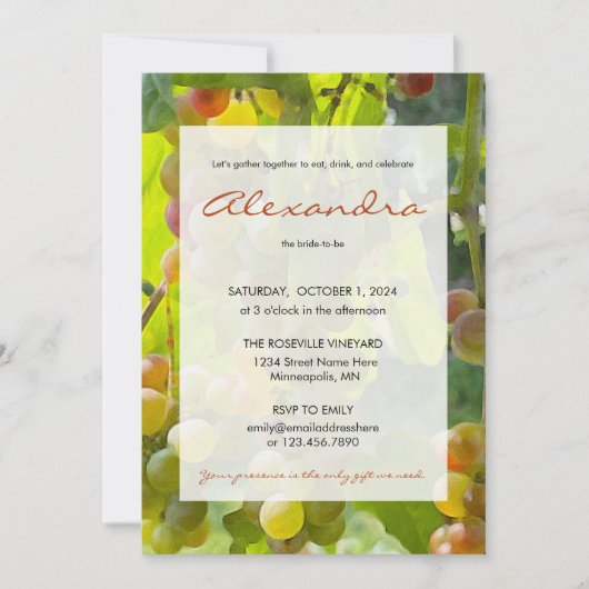 Eet, Drink, & herhaal Bride om Grafieken te zijn d Kaart (Voorkant)