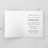 Eet, Drink, het is mijn 18e verjaardag Bedankkaart (Binnen)