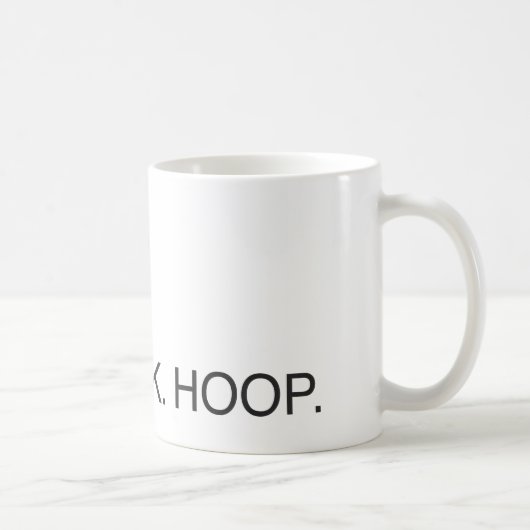 Eet. Drink. Hoop. Mok van de consument (Rechts)