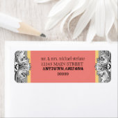 Eet, Drink in Gehuwde overeenkomende Adresetikette Etiket (Insitu)