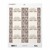 Eet, Drink in Get Married Matching Snoep Bar Label (Full Sheet)