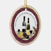 Eet drink is het vrolijke ornament van (Rechts)