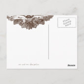 Eet, Drink n Trouw, dank je merkt Briefkaart (Achterkant)