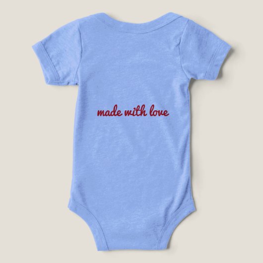 Eet Drink Nap Herhaal baby draag (Design achterkant)