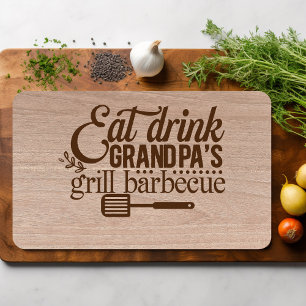 Eet Drink Opa's Grill Barbecue Snijplank