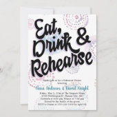 Eet, Drink & repetitie Waterverf repetitie Kaart (Voorkant)