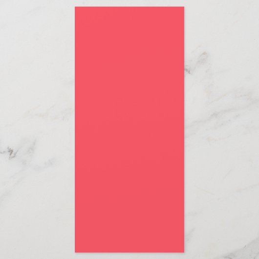 Eet & Drink Retro Rood en Wit Trouwen Menu (Achterkant)