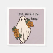 Eet, Drink & Wees eng! Servet (Voorkant)