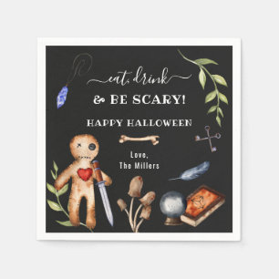 Eet, Drink & Wees eng   Voodoo Pop Halloween Servet