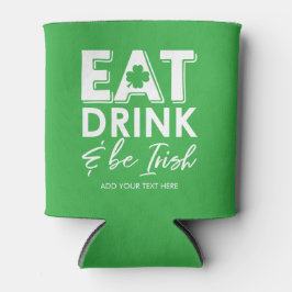 Eet, drink & wees Iers cool St. Patrick's Day Blikjeskoeler