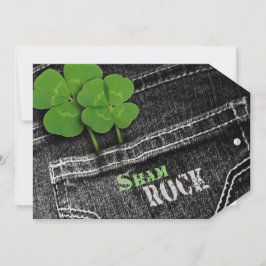 Eet, Drink & Wees Iers St. Patrick's Day Kaart