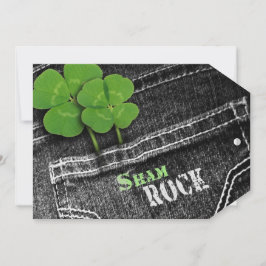 Eet, Drink & Wees Iers St. Patrick's Day Kaart