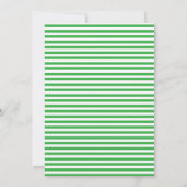 Eet, drink & wees Iers typografie St. Patrick's Da Kaart (Achterkant)