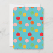 Eet, drink & wees lelijk Kerstmis T-shirt Feest Kaart (Achterkant)