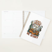 Eet Drink Wees Schrikwekkend Skelet Halloween Pomp Planner (Display)