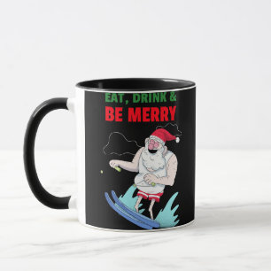 Eet, Drink & Wees Vrolijk Kerstmis Mok