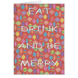 Eet drink witte boomdecoraties