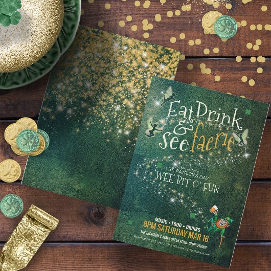 Eet, Drink & zie Faerie ID637 Kaart